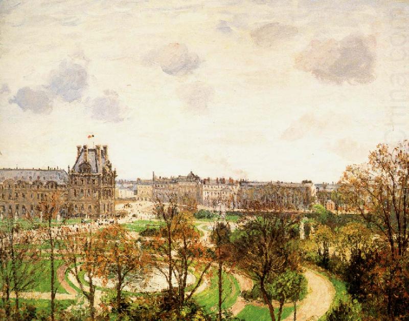 Camille Pissarro Cloudy garden